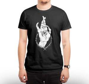 Protective Hand Eye Occult Graphic T-Shirt Delta Soft